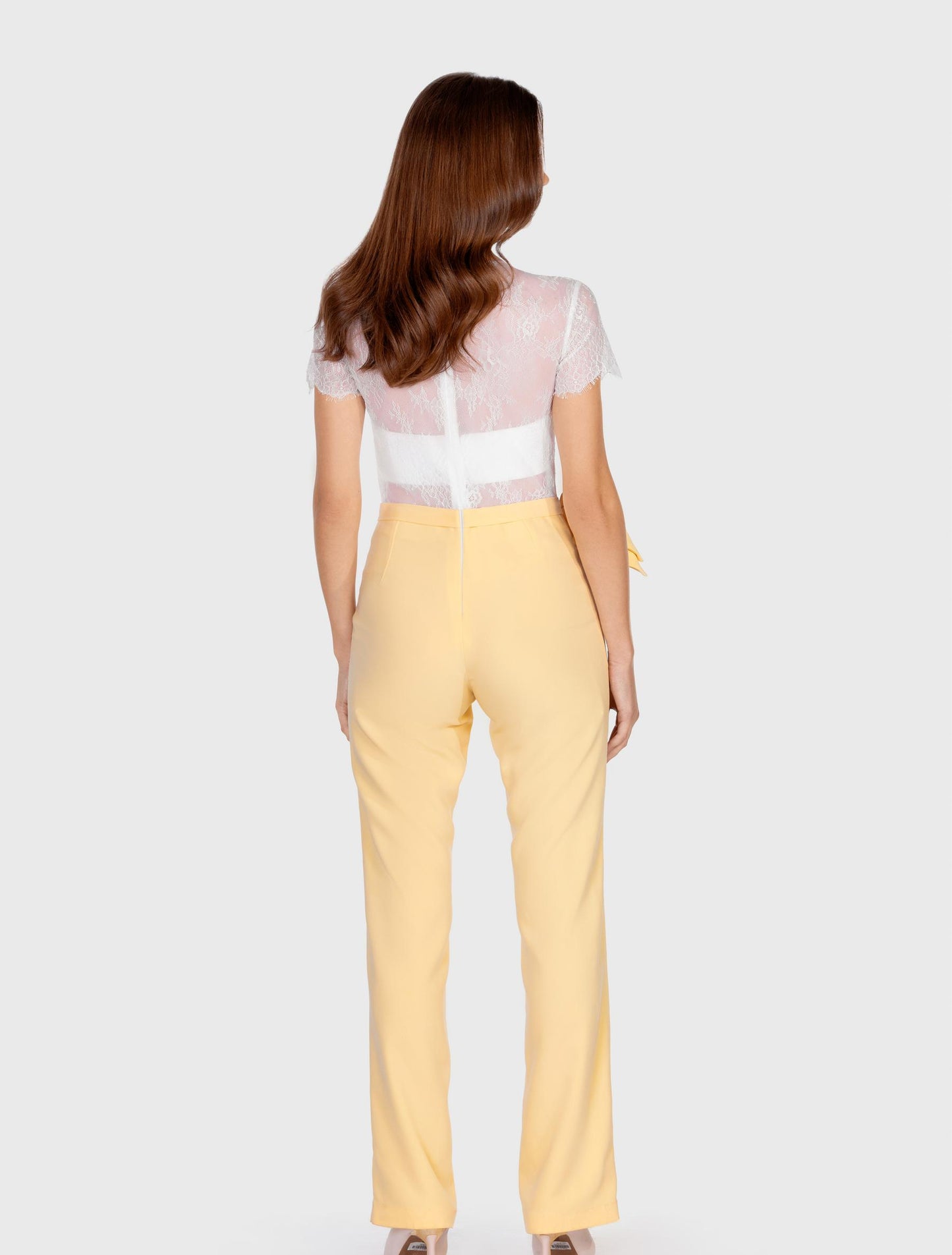 Multicolored Bow-embellished Jumpsuit
