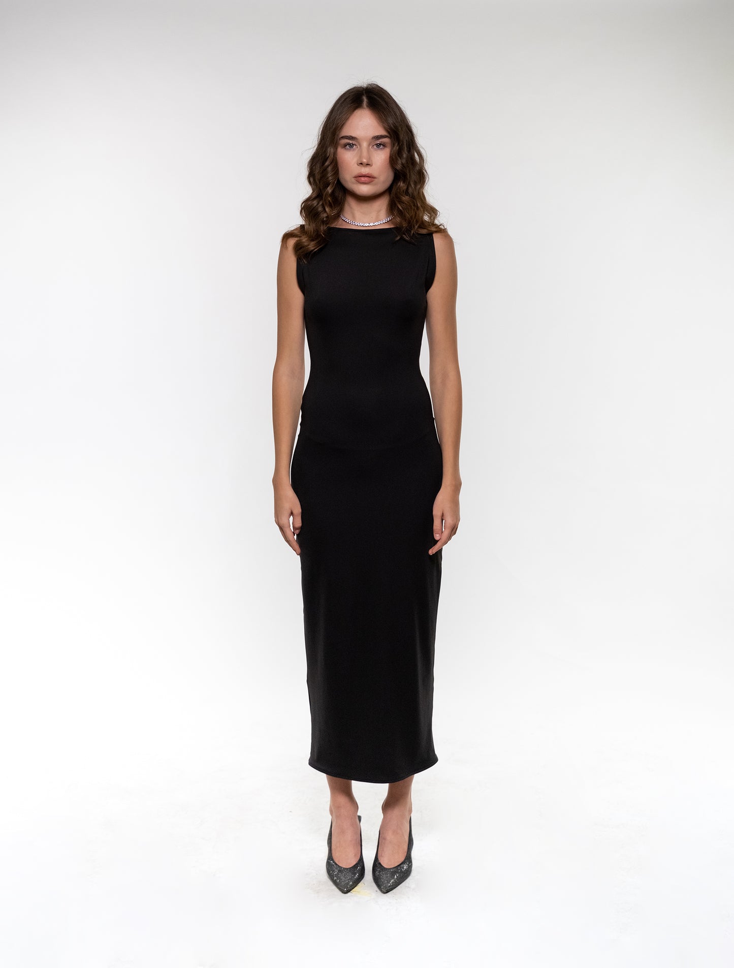 Black Sleeveless Dress – House of Calva