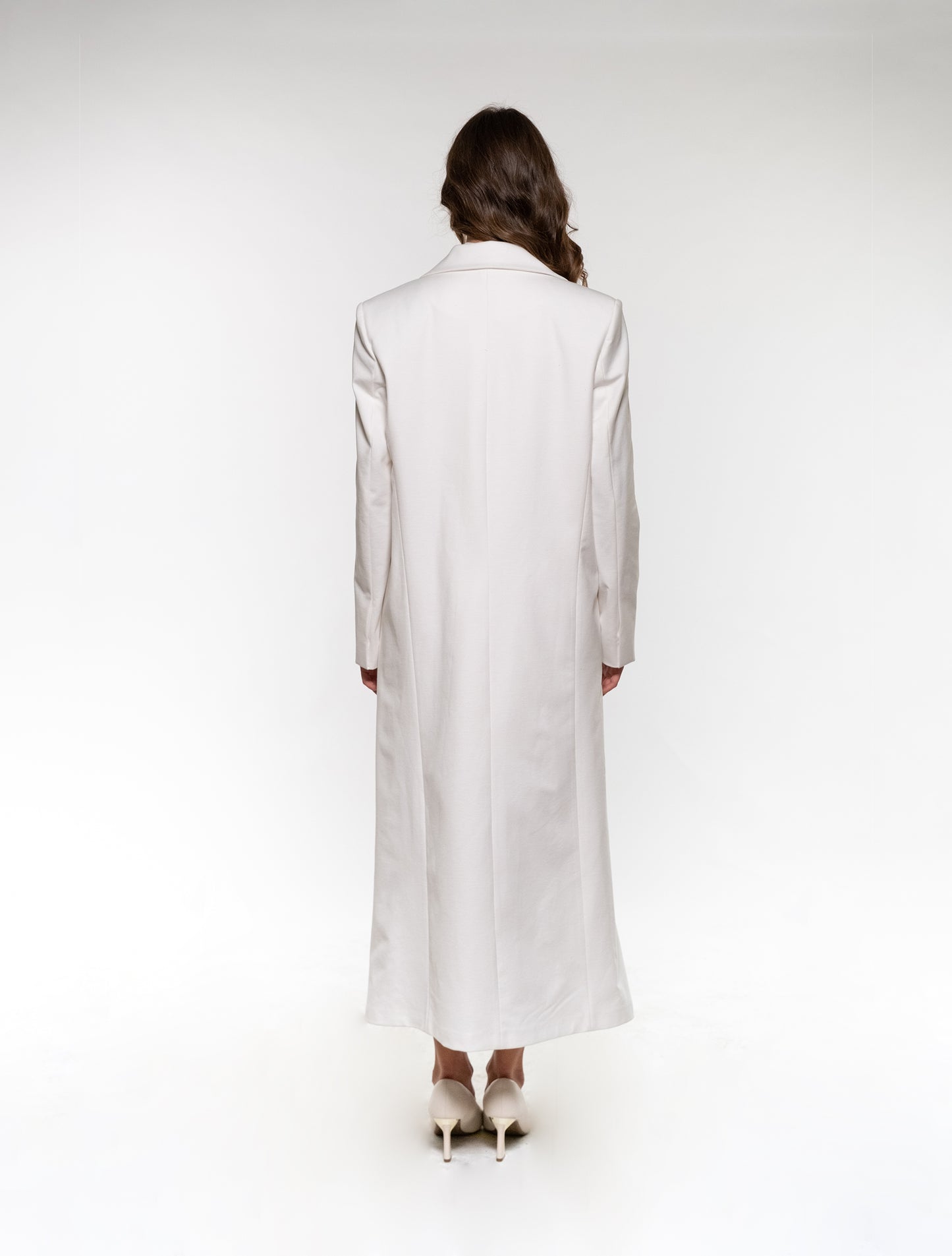 White Velvet Coat