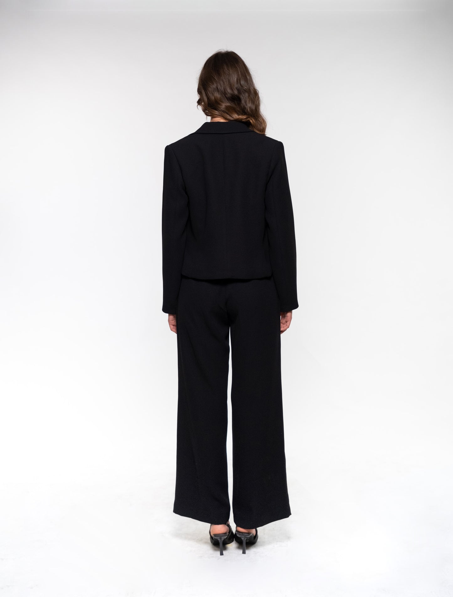 Black Straight-leg Pants