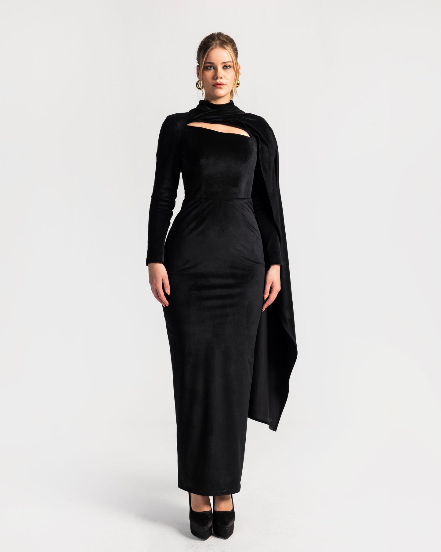 Impact Cape Gown