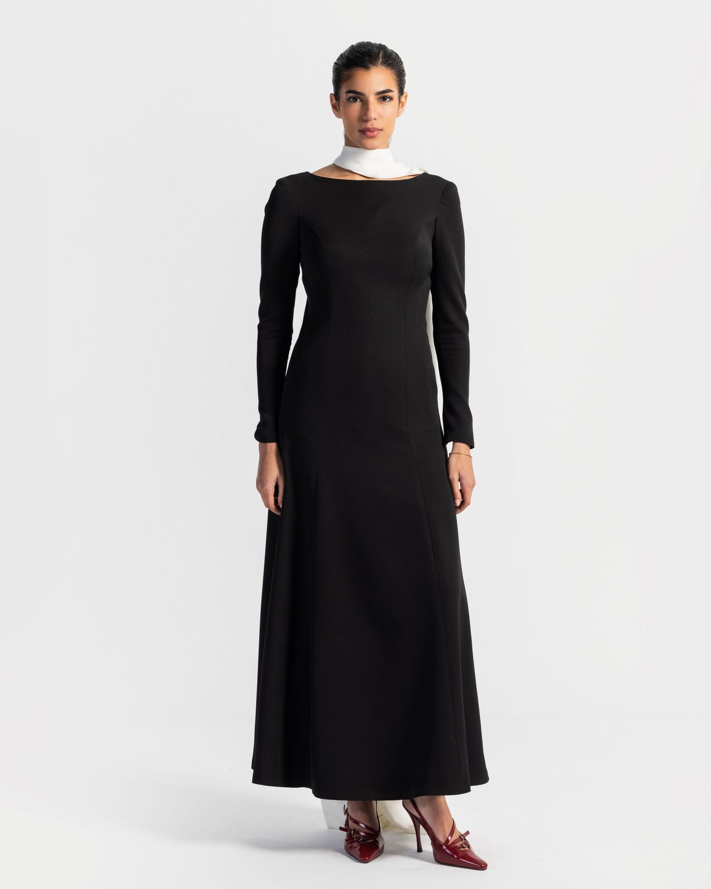 Impact Minimal Dress with Cape