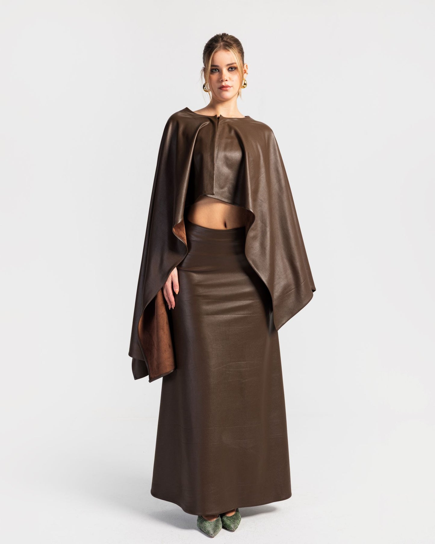 Impact Cape & Maxi Skirt Set