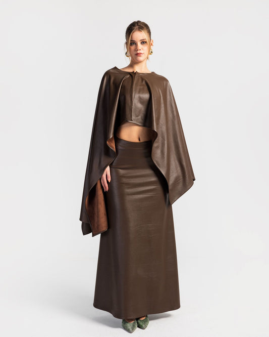 Impact Cape & Maxi Skirt Set
