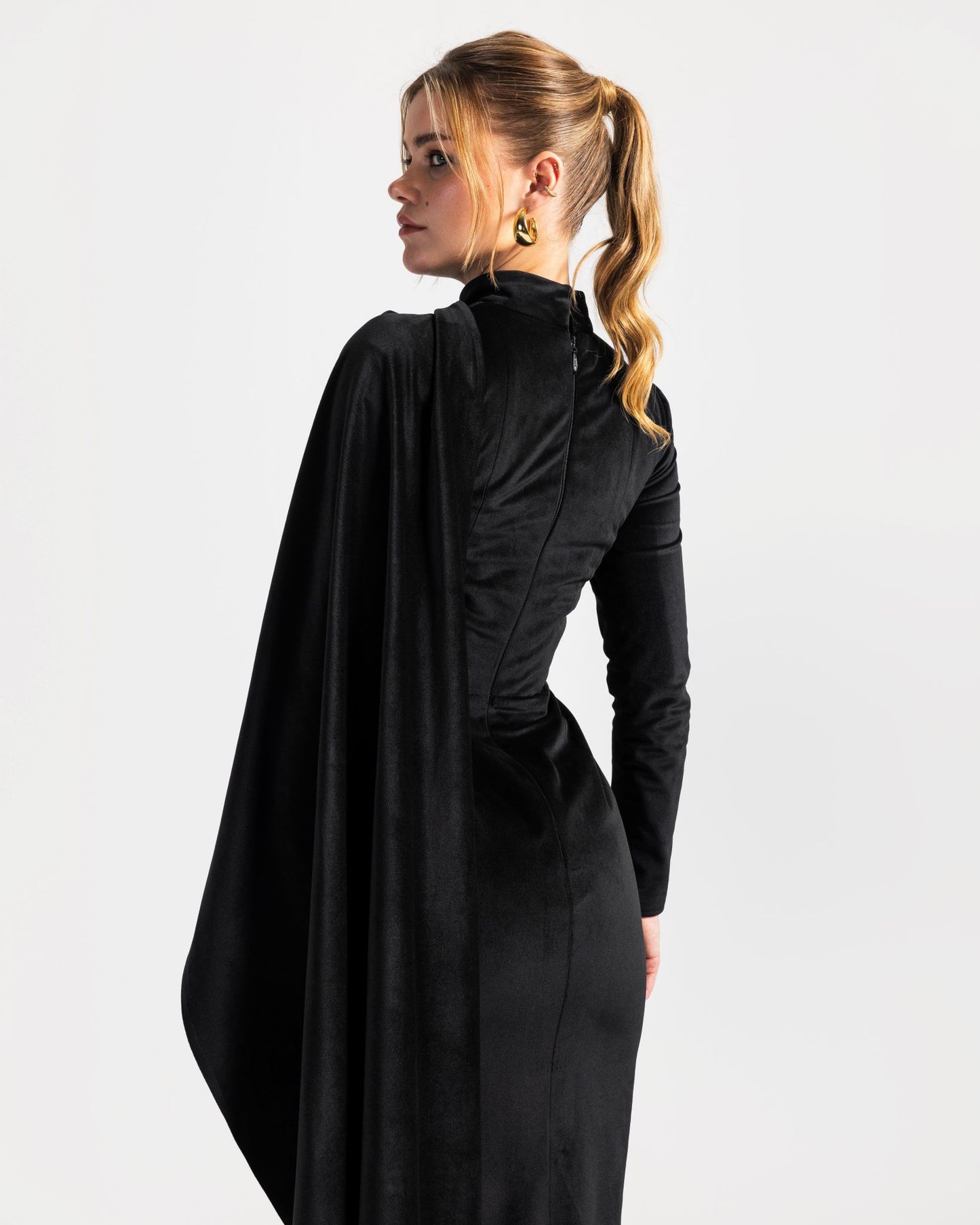Impact Cape Gown
