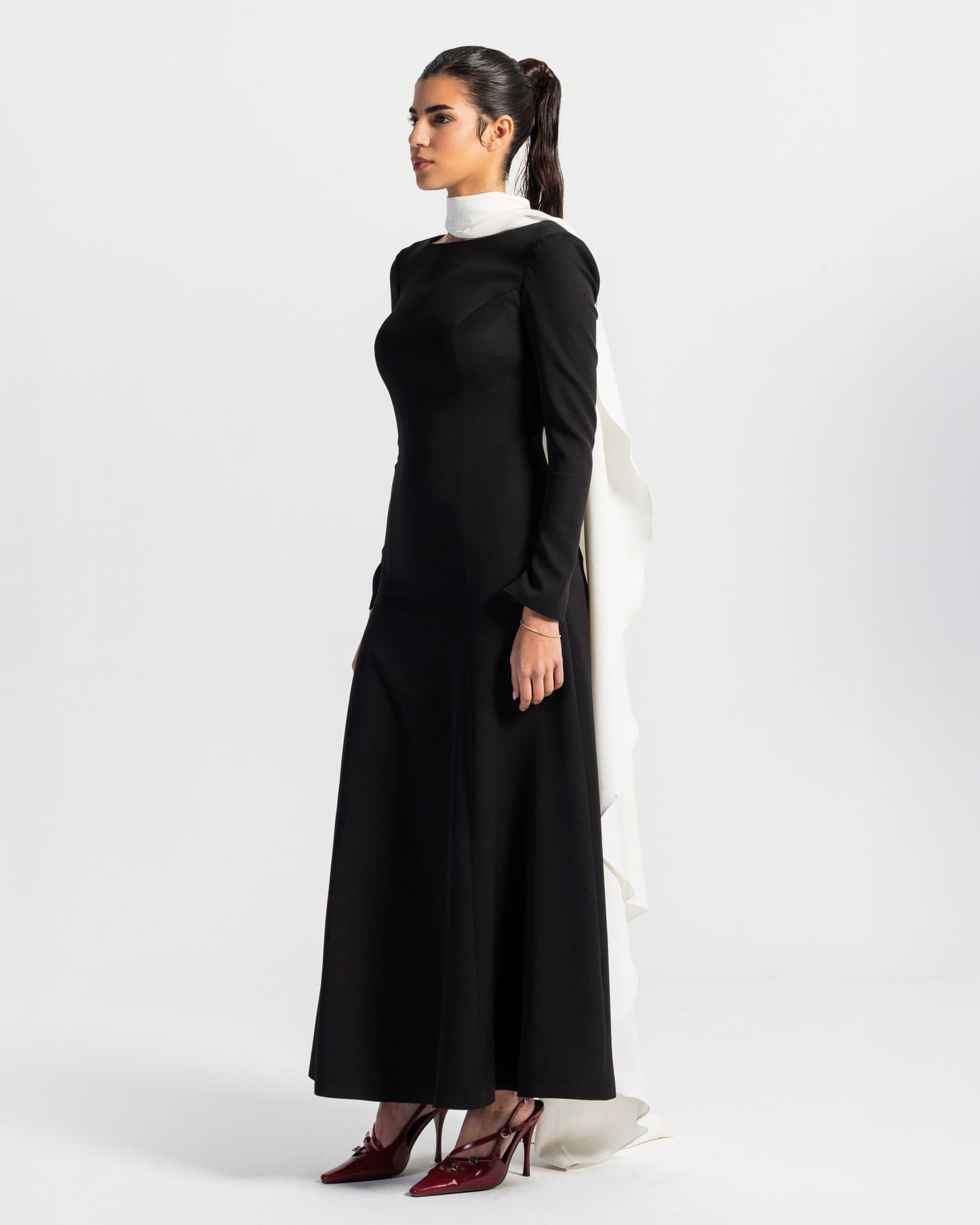 Impact Minimal Dress with Cape
