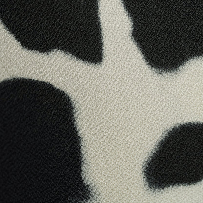Animal Print Bow-embellished Shirt